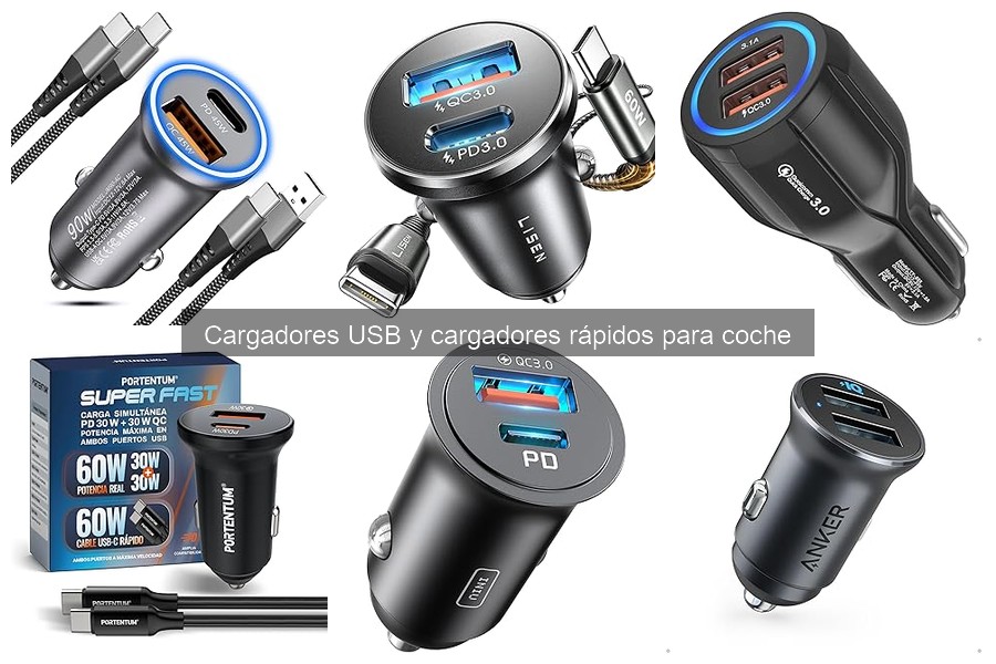 Guía de compra de cargadores USB para coche: consejos útiles