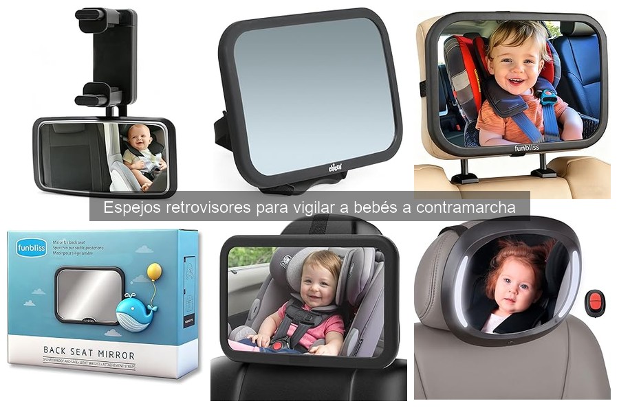 Guía de compra de espejos retrovisores para vigilar bebés