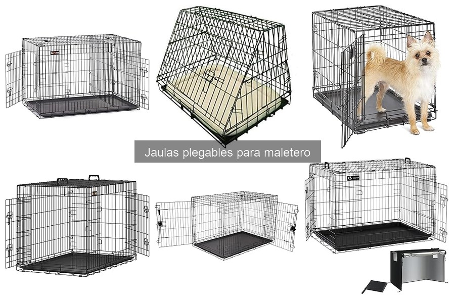 Guía de compra de jaulas plegables para maletero