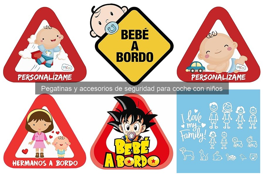 Guía de compra de pegatinas y accesorios de seguridad para coches