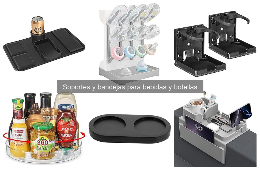 Guía de compra de soportes y bandejas para bebidas en coches