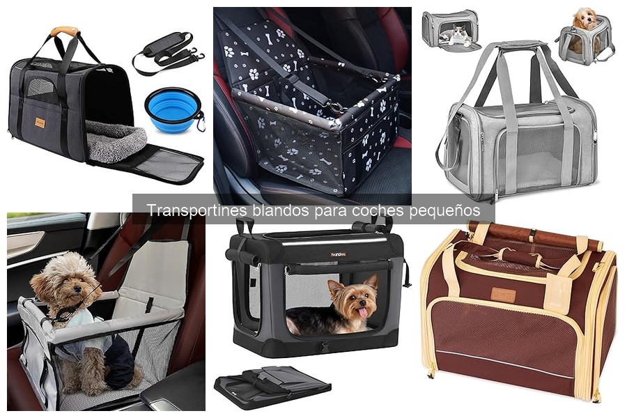 Guía de compra de transportines blandos para coches pequeños