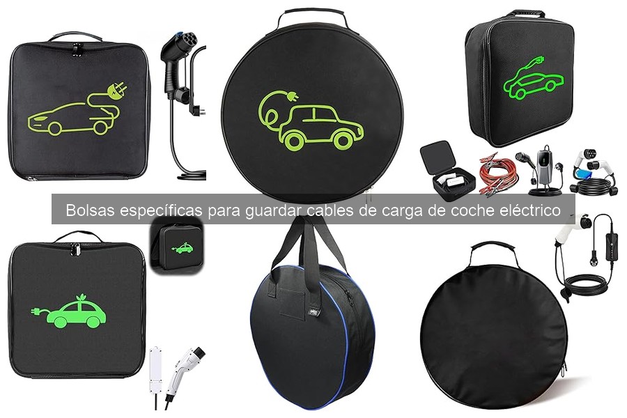 Guía de compra: Elige la mejor bolsa para cables de coche eléctrico