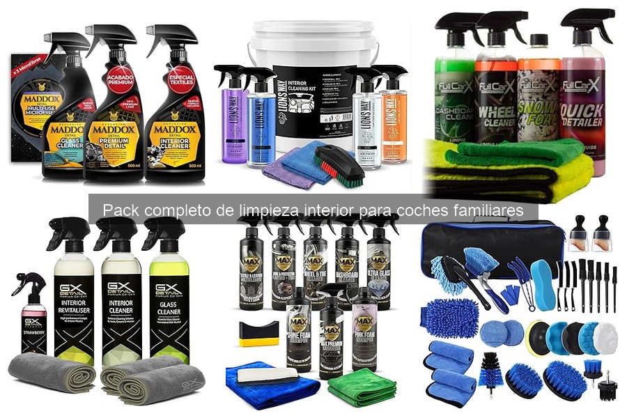 Guía de Mantenimiento del Interior del Coche Familiar