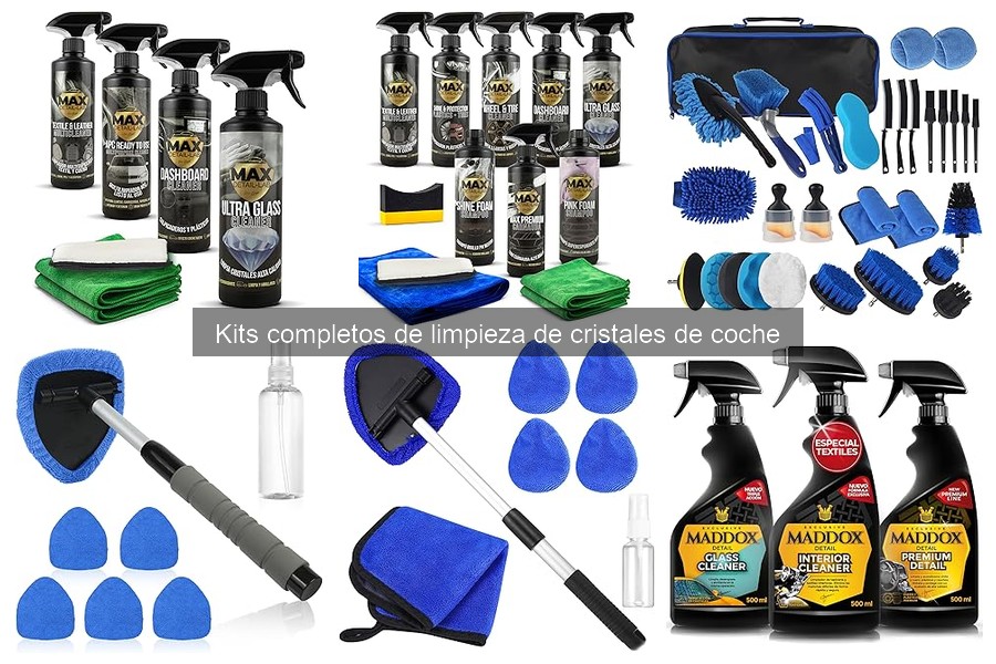 Guía del Kit de Limpieza de Cristales de Coche
