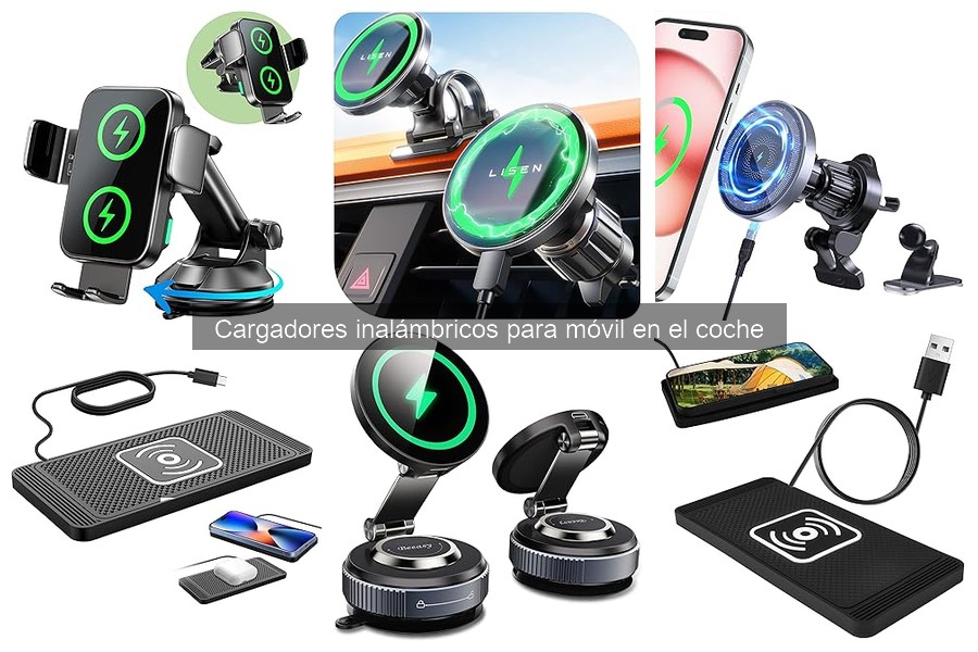 Guía para elegir el mejor cargador inalámbrico para coche