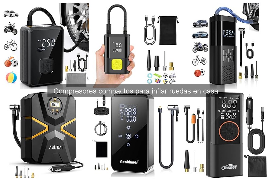 Guía para elegir el mejor compresor compacto para inflar ruedas