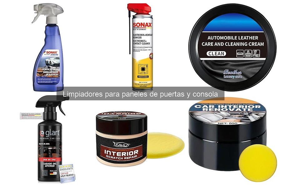 Guía para elegir el mejor limpiador de paneles de puertas y consola