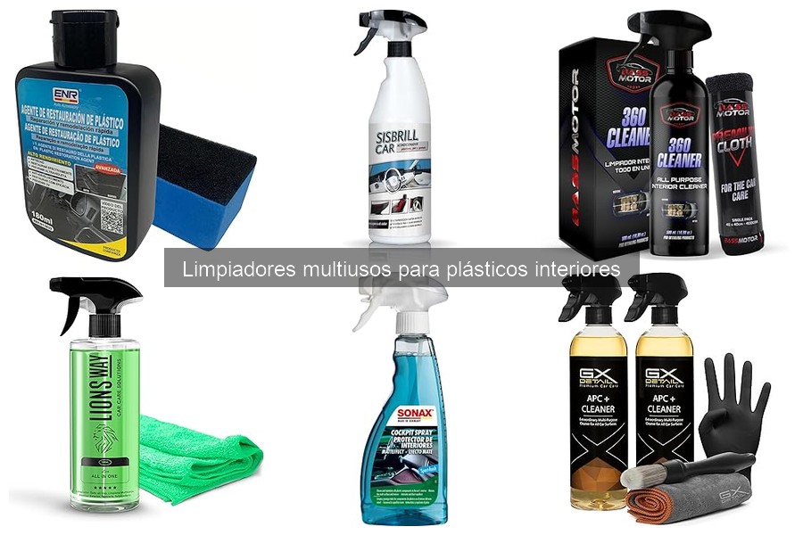 Guía para Elegir el Mejor Limpiador Multiusos para Plásticos