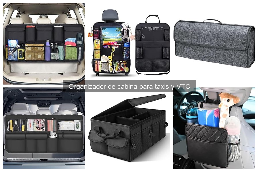 Guía para elegir el mejor organizador de cabina para taxis y VTC