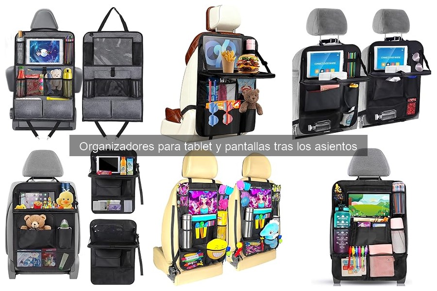 Guía para Elegir el Mejor Organizador para Tablet en Coches