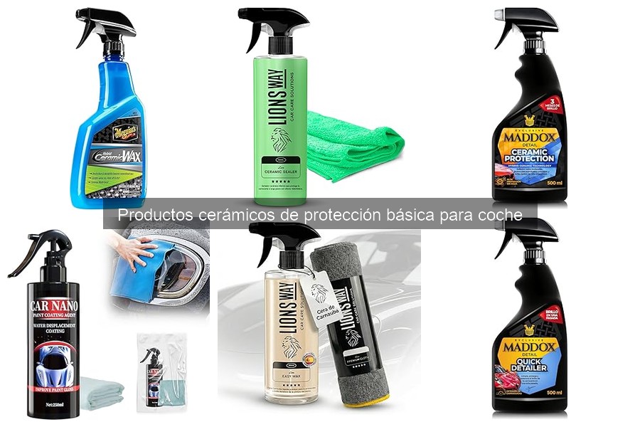 Guía para elegir el mejor producto cerámico de protección de coche