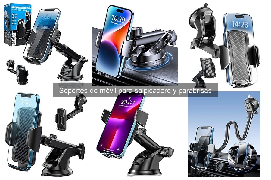 Guía para elegir el mejor soporte de móvil para coche