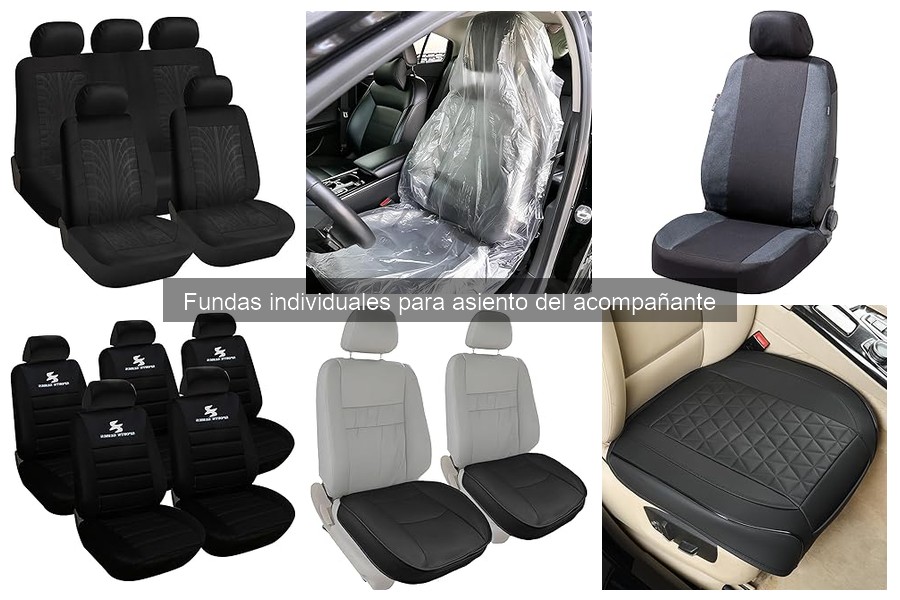 Guía para elegir la funda individual para el asiento del acompañante