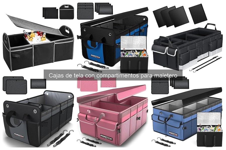 Guía para elegir la mejor caja de tela con compartimentos de maletero