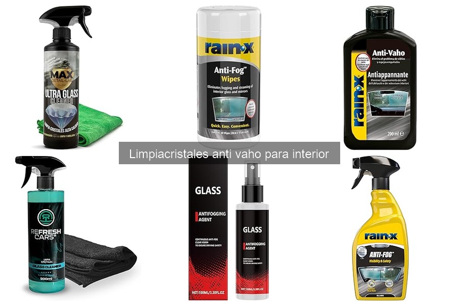 Guía para elegir limpiacristales anti vaho para tu coche