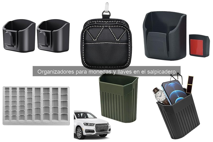 Guía para elegir organizadores de monedas y llaves en el coche