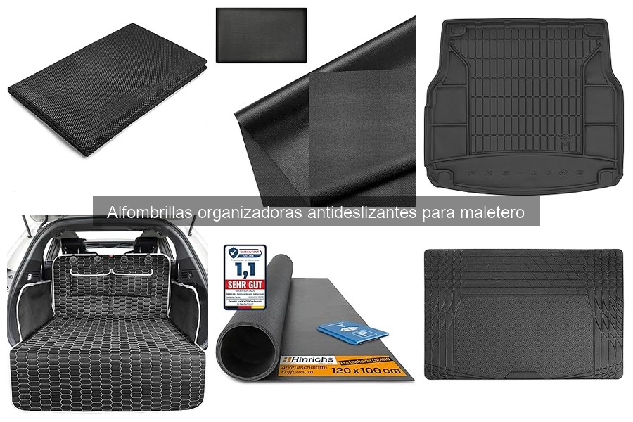 ¡Elige la mejor alfombrilla organizadora para tu maletero!