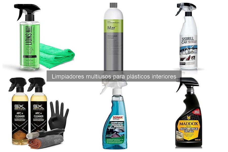 Ingredientes a Evitar en Limpiadores Multiusos para Plásticos