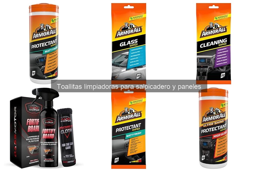 Ingredientes a evitar en toallitas limpiadoras para coche