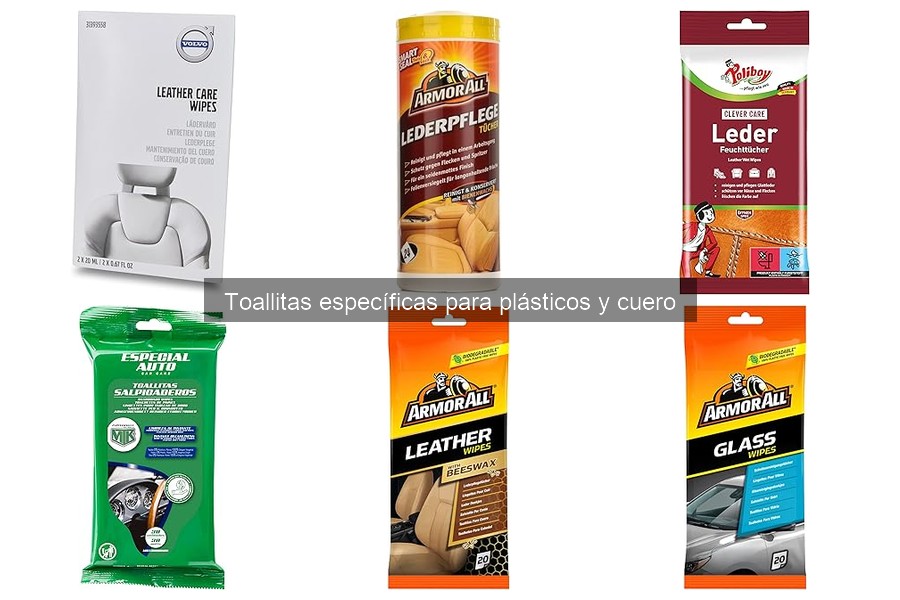 Ingredientes que Debes Evitar en Toallitas para Plásticos y Cuero