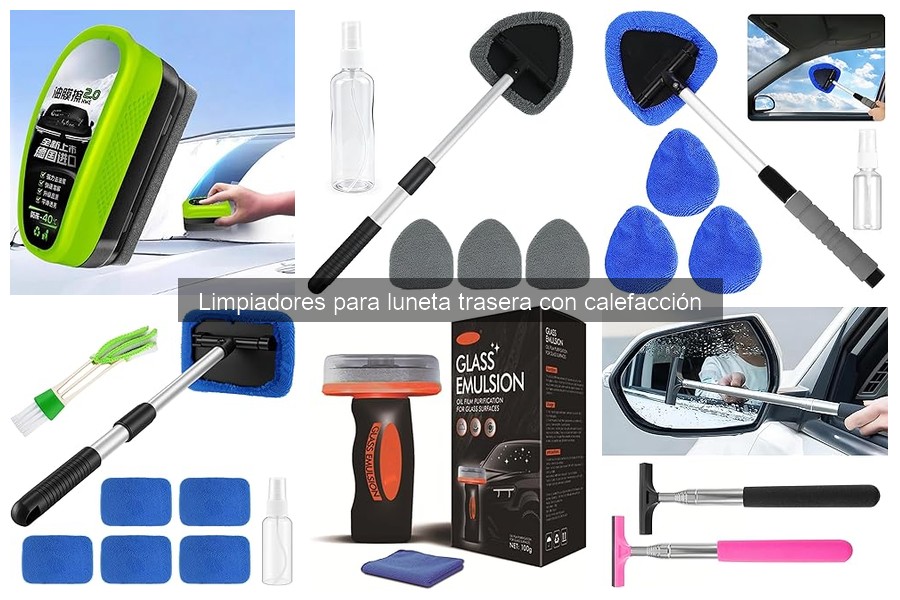 Innovaciones en limpiadores para luneta trasera con calefacción