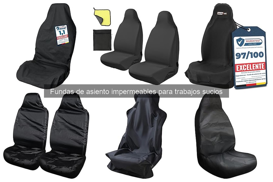 Instalación de fundas de asiento impermeables: paso a paso