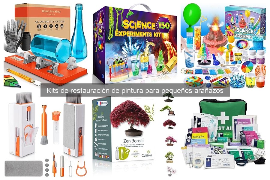 Instrucciones para usar un kit de restauración de pintura fácilmente