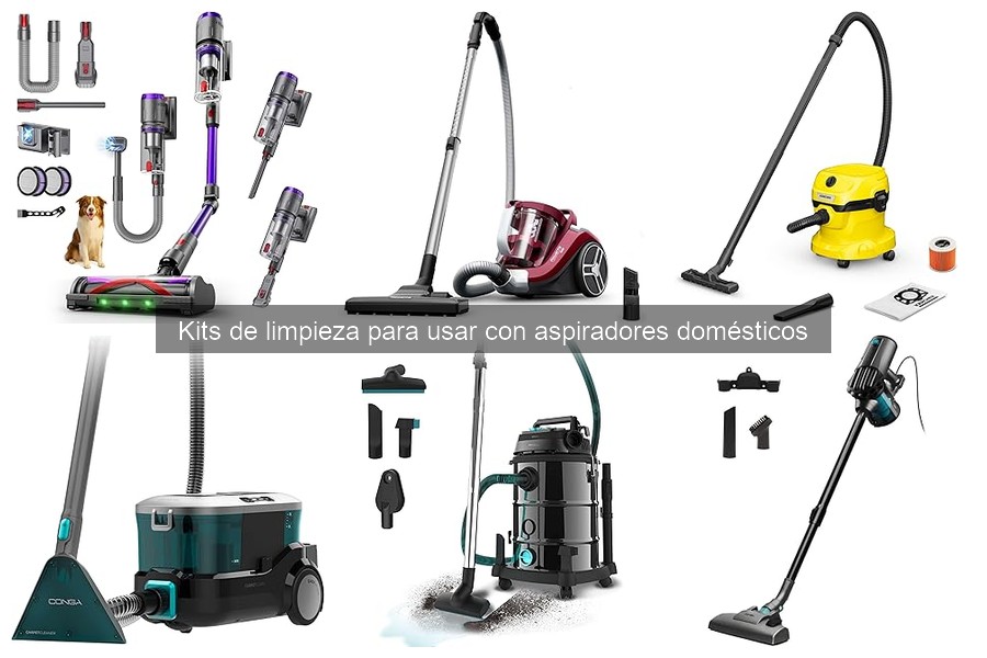 Kits de limpieza para aspiradores domésticos: ¿qué incluyen?