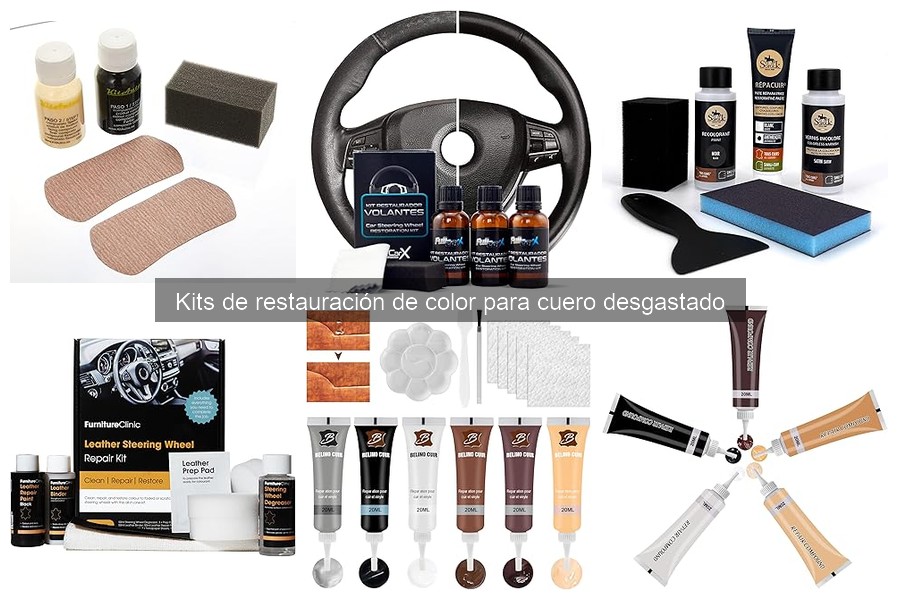 Kits de Restauración de Color para Cuero Desgastado