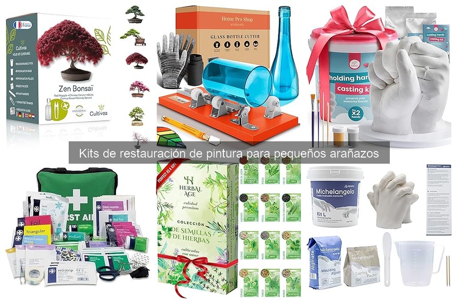 Kits de restauración de pintura para todo tipo de vehículos