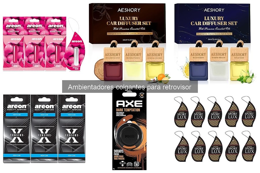 Las Fragancias Más Populares para Ambientadores Colgantes