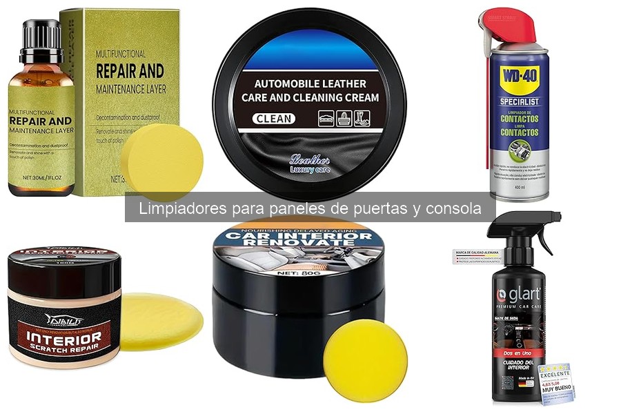 Limpiadores para paneles de puertas y consola: ¿qué son?