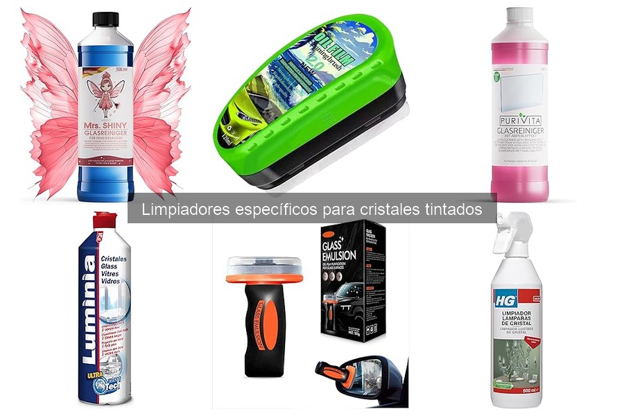 Limpiadores seguros para cristales tintados: ¡Descubre cuáles!