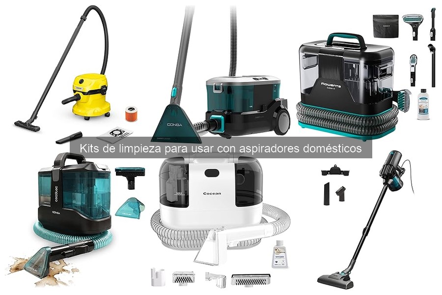 Los esenciales de un kit de limpieza para aspiradores