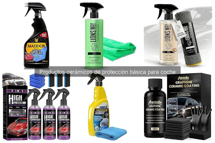 ¿Los productos cerámicos son adecuados para tu coche?