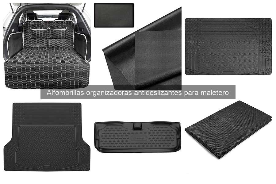 Mantenimiento de alfombrillas organizadoras antideslizantes