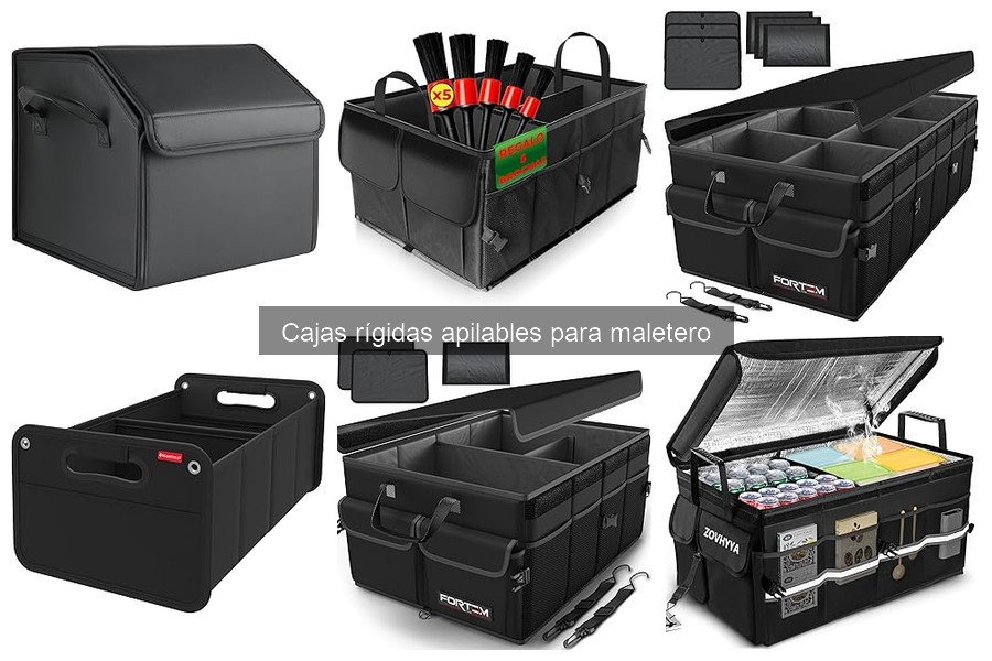 Mantenimiento de Cajas Rígidas Apilables para Maletero