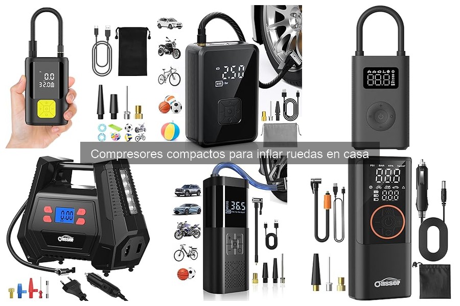 Mantenimiento de Compresores Compactos para Inflar Ruedas