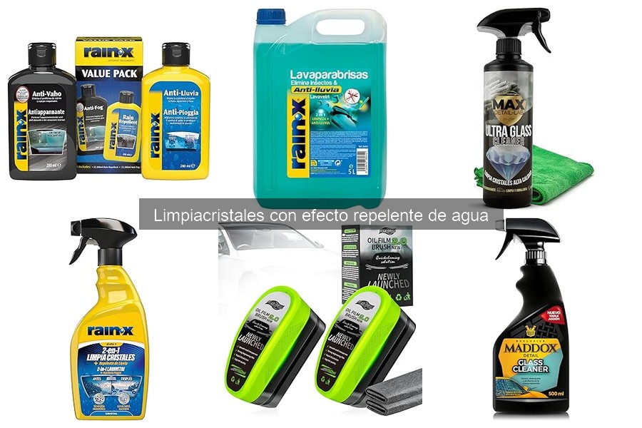 Mantenimiento de Limpiacristales Repelentes de Agua