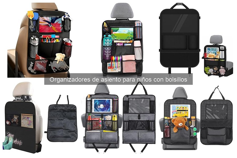 Mantenimiento de Organizadores de Asiento para Niños