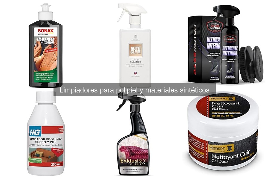 Mantenimiento de polipiel: tips y productos para cuidar tu coche