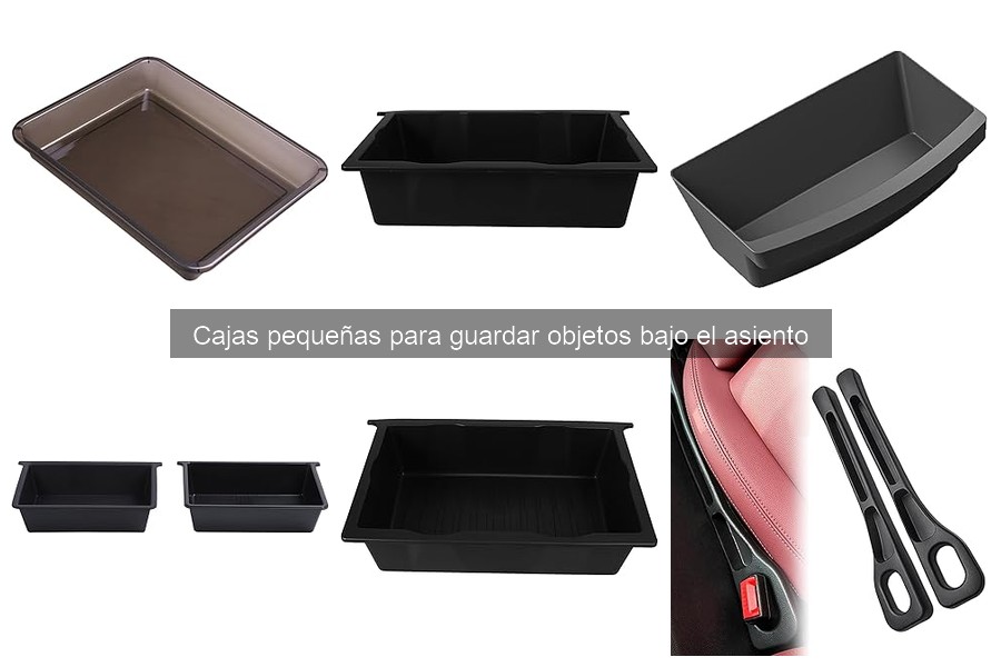 Mantenimiento y limpieza de cajas pequeñas para el coche