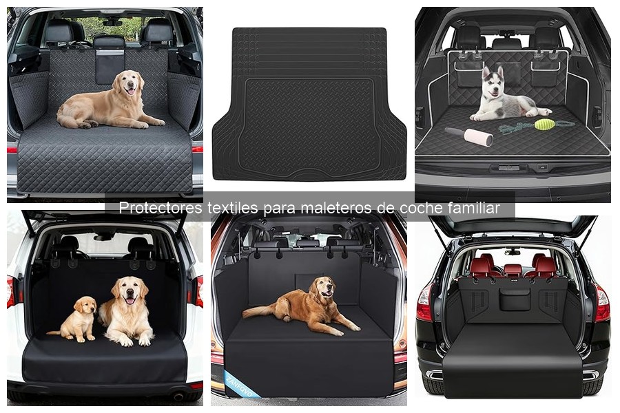 Mantenimiento y limpieza de protectores textiles para maleteros