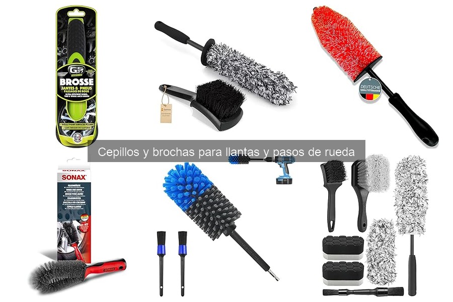 Mejor cepillo para limpiar pasos de rueda: comparativa y recomendaciones