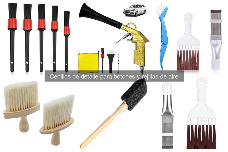 Mejor precio en cepillos de detalle para coche: dónde comprarlos