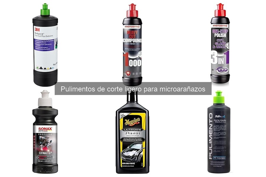 Mejor pulimento de corte ligero para coches oscuros