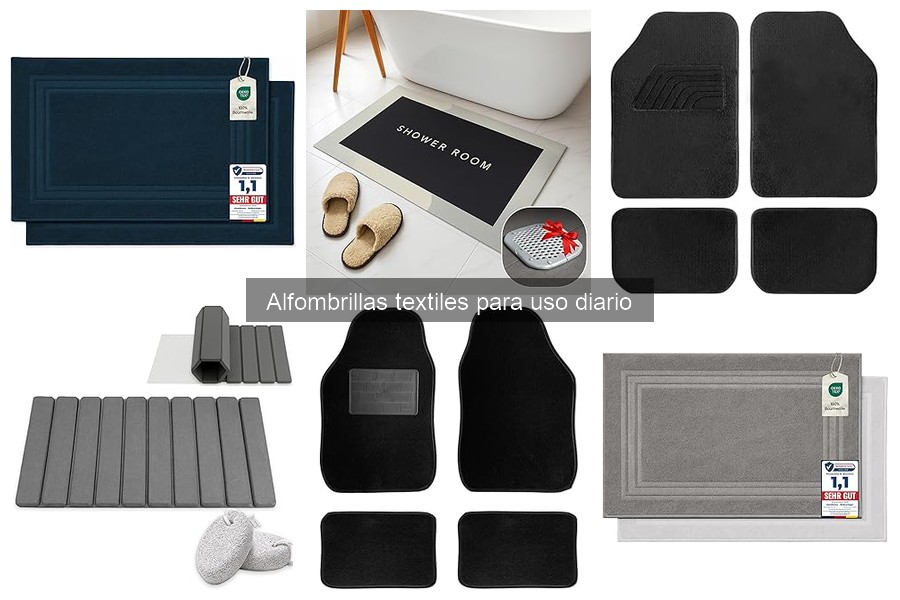 Mejores alfombrillas textiles para el coche: comparativa y precios