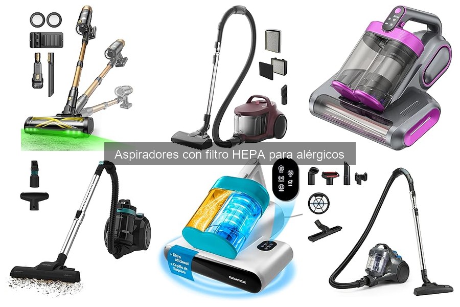 Mejores aspiradores HEPA para alérgicos en 2023