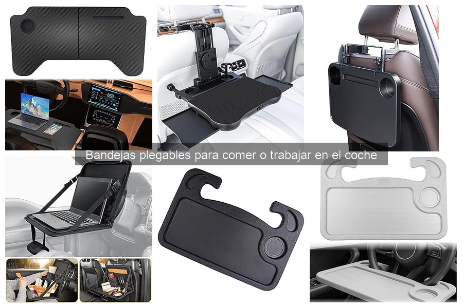 Mejores bandejas plegables para viajeros frecuentes en coche